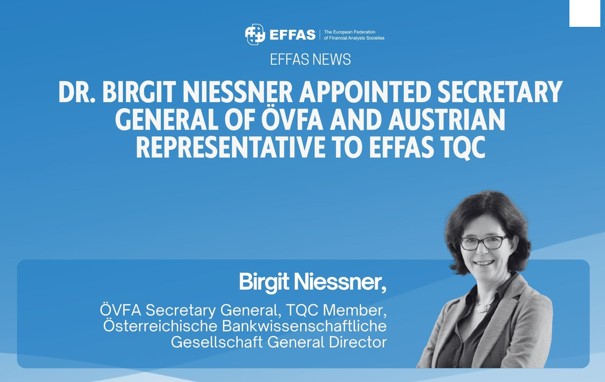 Dr. Birgit Niessner, Member in der EFFAS TQC-Commission, Credit: EFFAS